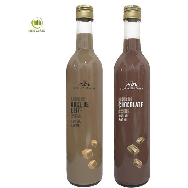 Combo 2 Licores Flor Da Montanha 500ml - benedetti Imagem de Combo 2 Licores Flor Da Montanha 500ml