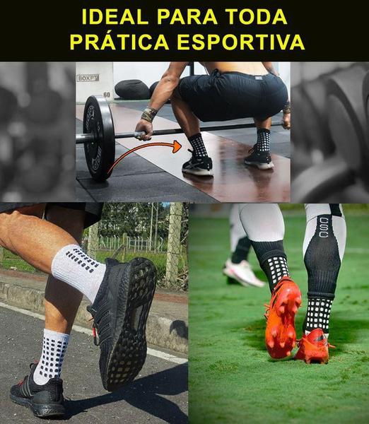 Imagem de Combo 2 Pares Meias Esportivas Trusox Antiderrapantes