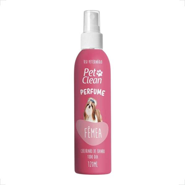 Imagem de Combo 2 Perfume Pet Clean Fêmea para Cães e Gatos - 120ml