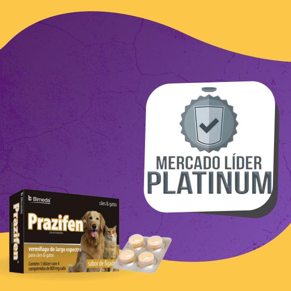 Imagem de Combo 2 Prazifen 800mg Vermífugo para Cães e Gatos - 4 Comprimidos