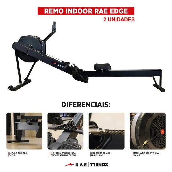 Imagem de Combo 2 remos indoor rae edge rae fitness