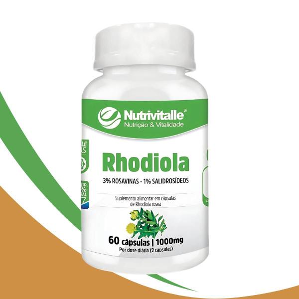 Imagem de Combo 2 Un Rhodiola Rosea 1.000mg 60 Capsulas Nutrivitalle