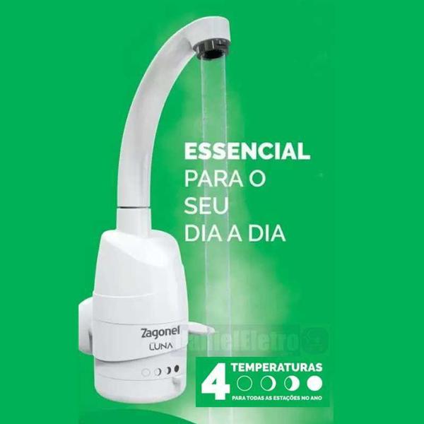 Imagem de Combo 2 unid Torneira Elétrica Zagonel Luna Multitemperaturas 5500w