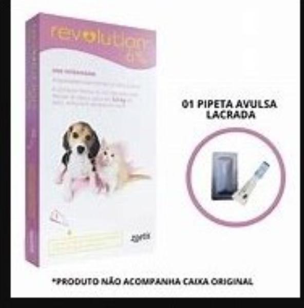 Imagem de Combo 2 unidades Antipulgas Revolution 6% 0,25 ml 15mg Cães e Gatos 2,5kg