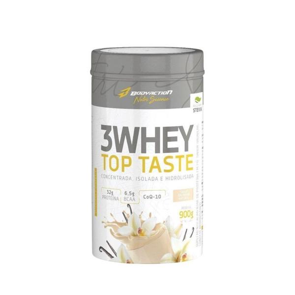 Imagem de Combo 2 Whey Protein 3w Top Taste, 900 g ( Proteína Concentrada, Isolada e Hidrolisada)Body Action