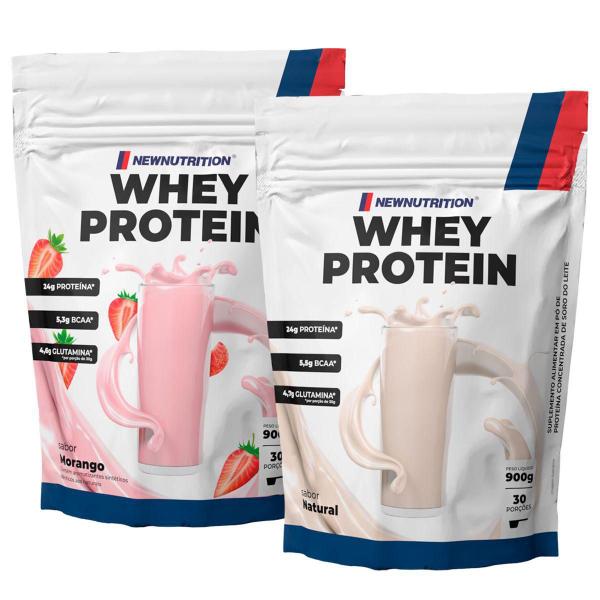 Imagem de Combo 2 Whey Protein Concentrado 900g NEWNUTRITION