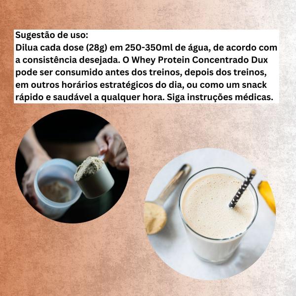 Imagem de Combo 2un Whey DUX Concentrado - Pote 900g Dux Nutrition