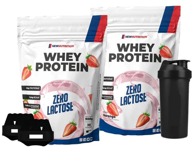 Imagem de Combo 2x Whey Protein Zero Lactose 900g NewNutrition