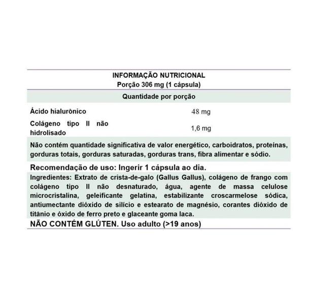 Imagem de Combo 3 caixas Motilex HA Colágeno Não Hidrolisado+Ácido Hialurônico 60 cápsulas