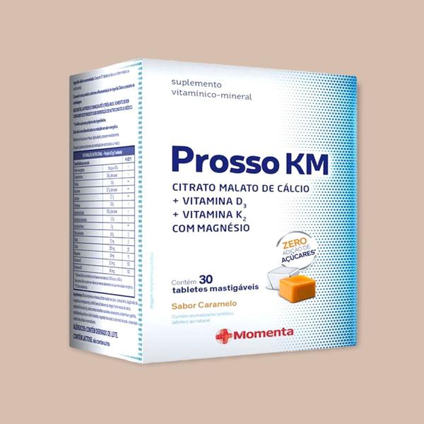 Imagem de Combo 3 caixas prosso Km 30 tabletes mastigaveis sabor caramelo