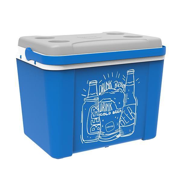 Imagem de Combo 3 Caixas Térmicas 12l , 22l , 34 litros - Azul Beer