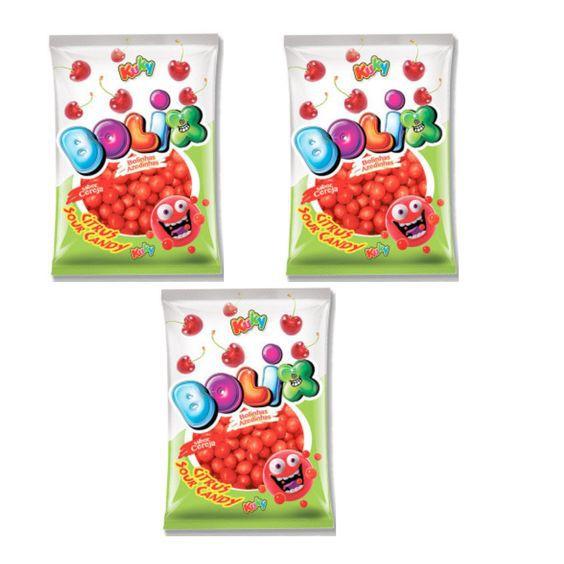Combo 3 Pacotes Grandes 500g Azedinha Sabor Cereja PARA VOCÊ - Jazam Imagem de Combo 3 Pacotes Grandes 500g Azedinha Sabor Cereja PARA VOCÊ