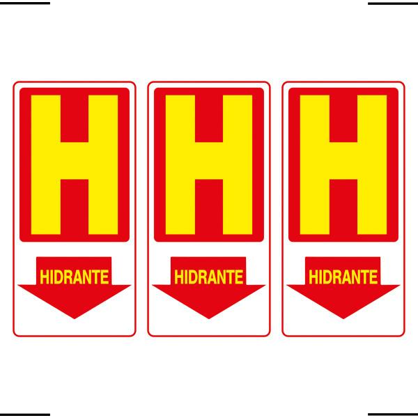 Combo 3 Placas De Sinalização Hidrante 15x30 Ekomunike - X-700 F9e Imagem de Combo 3 Placas De Sinalização Hidrante 15x30 Ekomunike - X-700 F9e