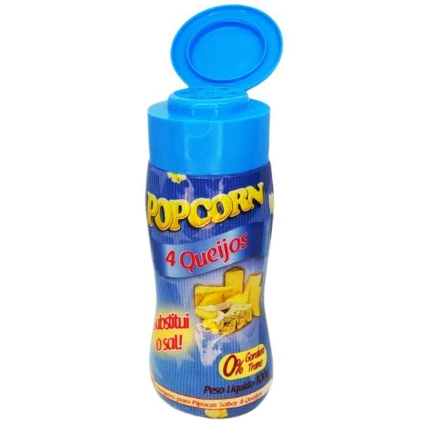 Combo 3 Temperos Pipoca Popcorn Sabores 4 Queijos, Molho - Flavored Popcorn Imagem de Combo 3 Temperos Pipoca Popcorn Sabores 4 Queijos, Molho