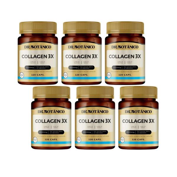 Imagem de Combo 3 un - collagen 3x 2.000mg 120 capsulas dr. botanico