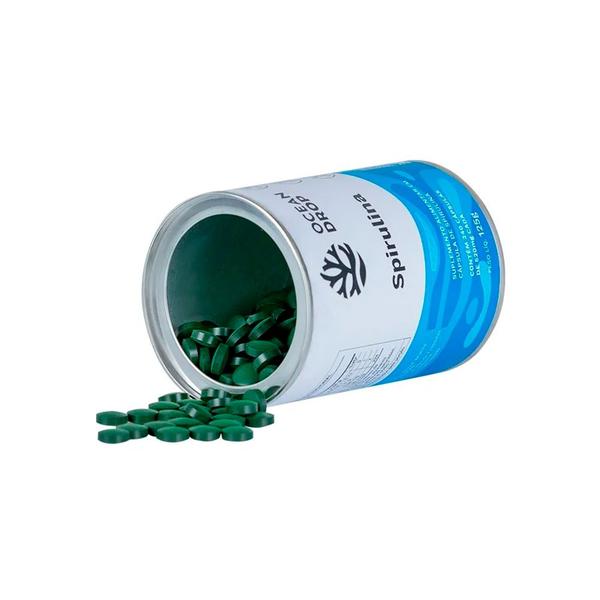 Imagem de Combo 3x Spirulina B12 Ferro 520mg 240 Caps - Ocean Drop