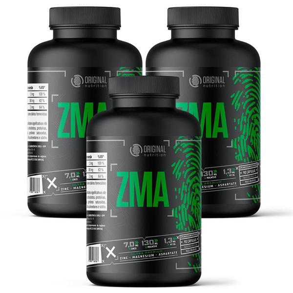 Imagem de Combo 3x ZMA 90 Cáps - Original Nutrition