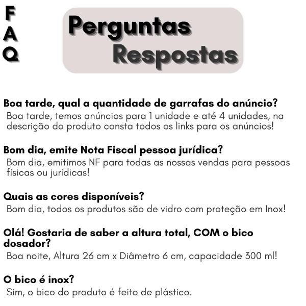 Imagem de Combo 4 Galheteiro Vidro e Aço Inox Bico Dosador Resistente Higiênico Moderno Azeite Shoyu Vinagre Pimenta Molhos