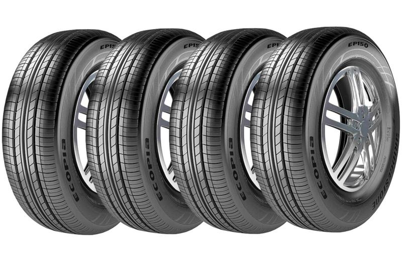 Combo 4 Pneus 195/55R15 85h Tubeless Ecopia Ep150 Bridgestone