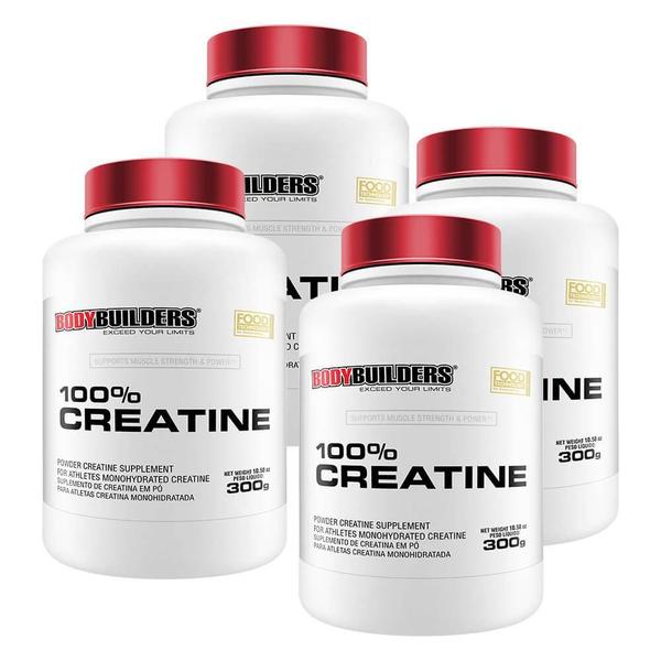 Imagem de Combo 4X 100% Creatina 300G - Bodybuilders