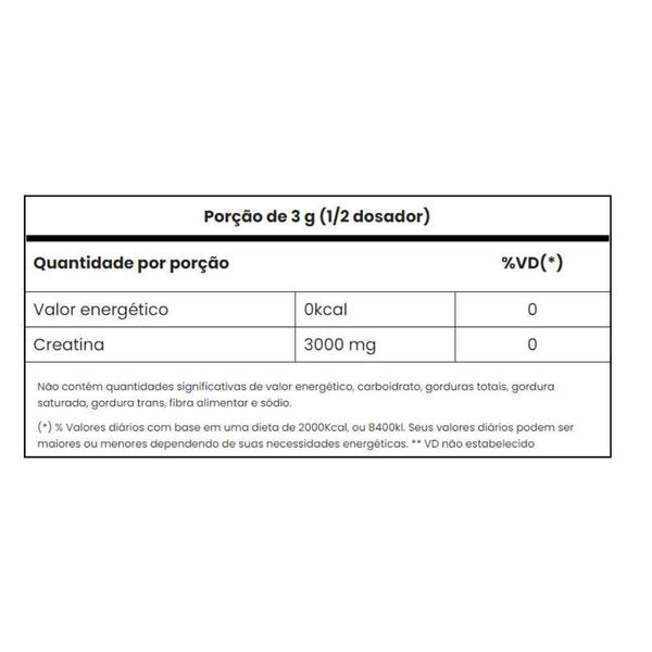 Imagem de Combo 4X Creatina Monohidratada 100% Pura 300G - Adaptogen