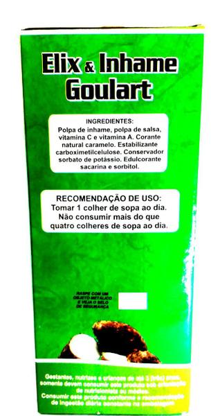 Combo 5 Elixir De Inhame Goulart com 250 Ml Imagem de Combo 5 Elixir De Inhame Goulart com 250 Ml