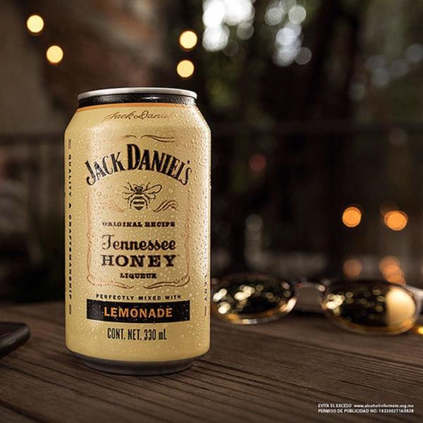 Imagem de Combo 6 Latas Jack Daniel'S Honey E Lemonade 330Ml