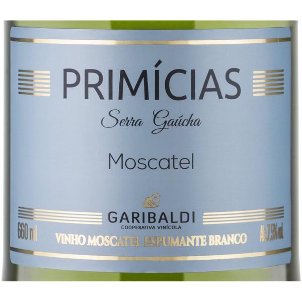 Imagem de Combo 6 und Espumante Moscatel Branco Primícias 660 ml