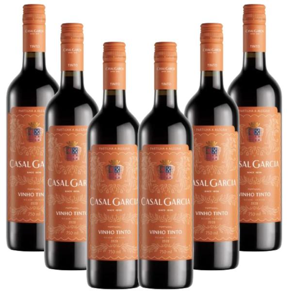 Imagem de Combo 6 Vinho Tinto Seco Português Casal Garcia 750ml