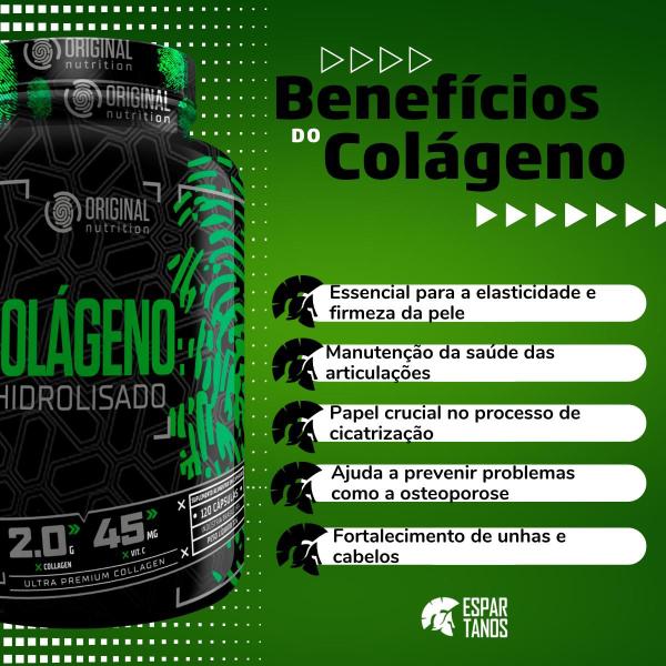 Imagem de Combo 8x Colágeno Hidrolisado On 120 Cáps - Original Nutrition