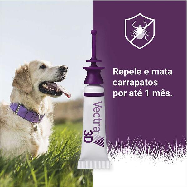 Imagem de Combo Antipulgas Vectra 3D Ceva para Cães 10 a 25 kg - 3un