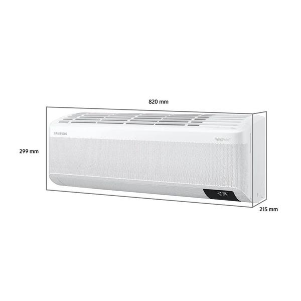 Imagem de Combo - Ar condicionado Split Inverter Samsung WindFree Connect Sem Vento 2X 12.000 BTUs Quente e Frio