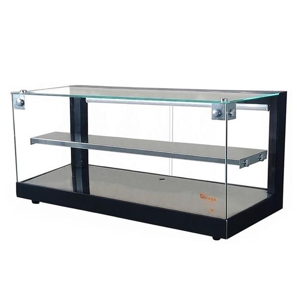 Combo BD10 Estufa Beta Dupla 10 Bandejas Preta e B-VFD77 Vitrine Fria Beta 77cm Preta - 220V - Omega Imagem de Combo BD10 Estufa Beta Dupla 10 Bandejas Preta e B-VFD77 Vitrine Fria Beta 77cm Preta - 220V - Omega