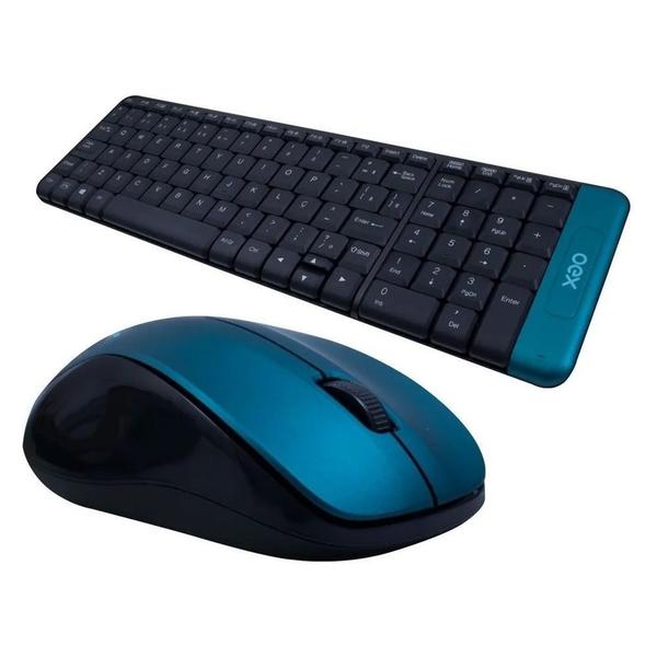 Imagem de Combo Blend com Teclado e Mouse S/Fio OEX