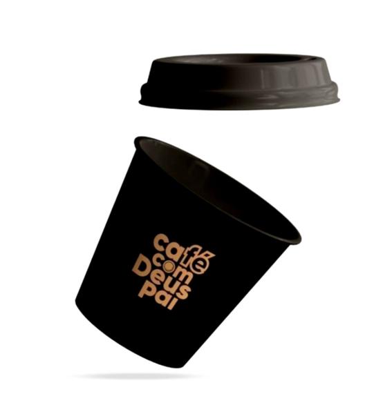 Imagem de Combo Café com Deus Pai 2025 porções diárias de transformação e mini copo café com Deus pai 250 ml