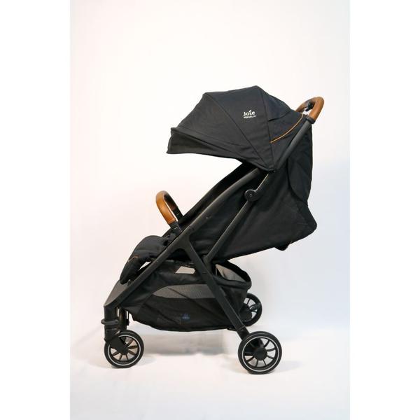 Imagem de Combo Carrinho de Bebê Parcel Preto Eclipse + Bebê Conforto I-Snug Chumbo Shale Joie