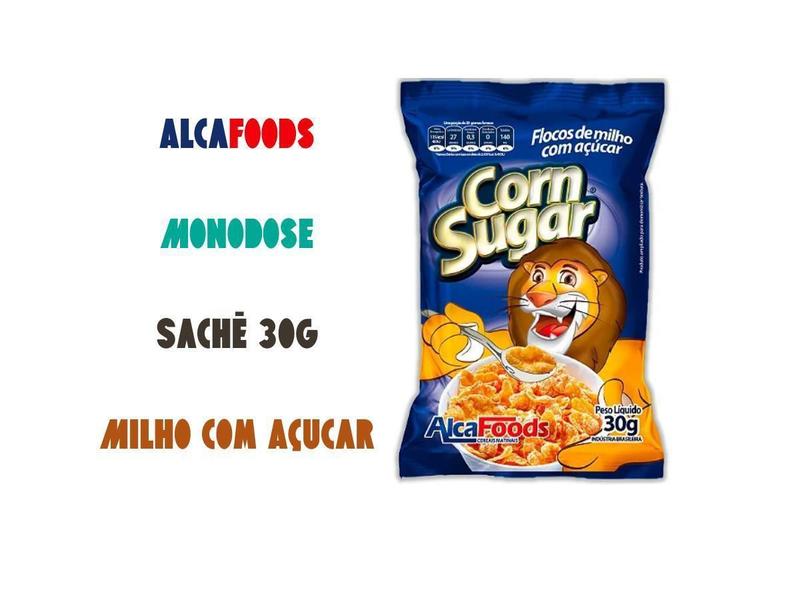 Imagem de Combo Cereal Sachê Alcafoods Milho E Chocolate 40 Unidades