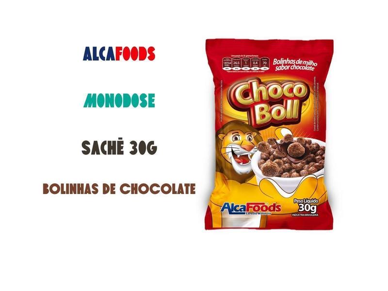 Imagem de Combo Cereal Sachê Alcafoods Milho E Chocolate 40 Unidades