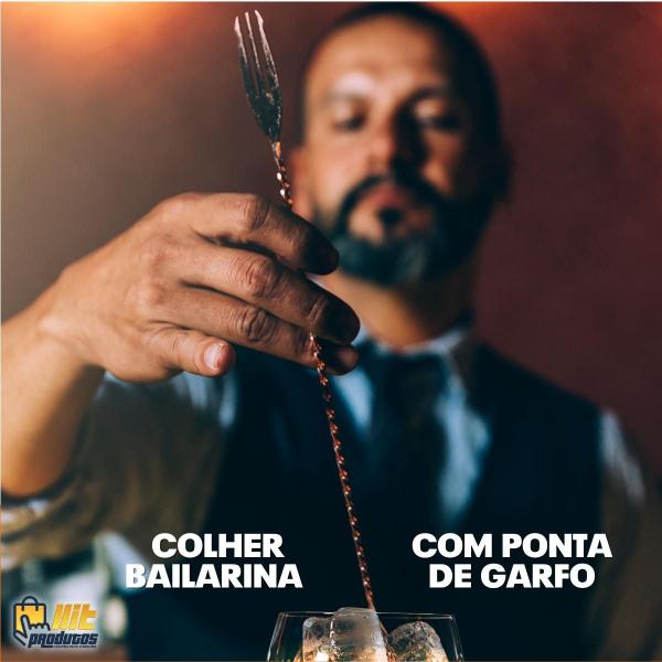 Imagem de COMBO COQUETELEIRA 500ML (Com COLHER BAILARINA e COADOR de GELO e BALDE de GELO)