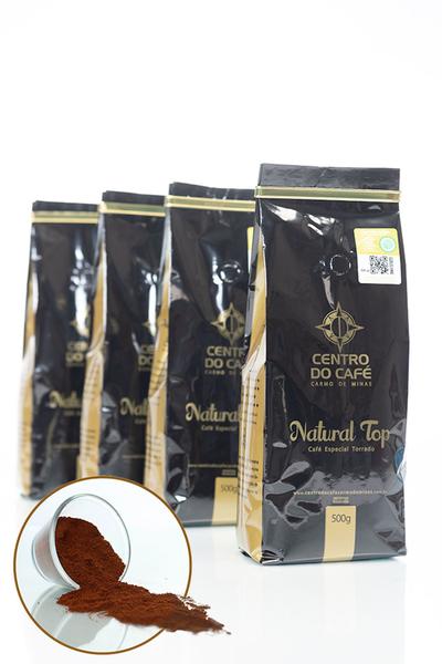 Combo de 4 Unidades do Café Especial, Natural Top, 500 gr, Moído. - Centro do Café Carmo de Minas Imagem de Combo de 4 Unidades do Café Especial, Natural Top, 500 gr, Moído.
