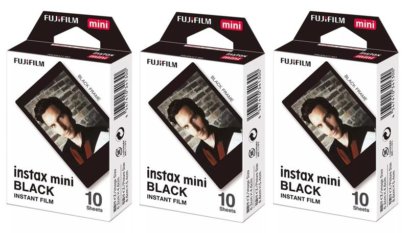 Imagem de Combo de Filmes Fujifilm Instax Mini Black 30 Fotos