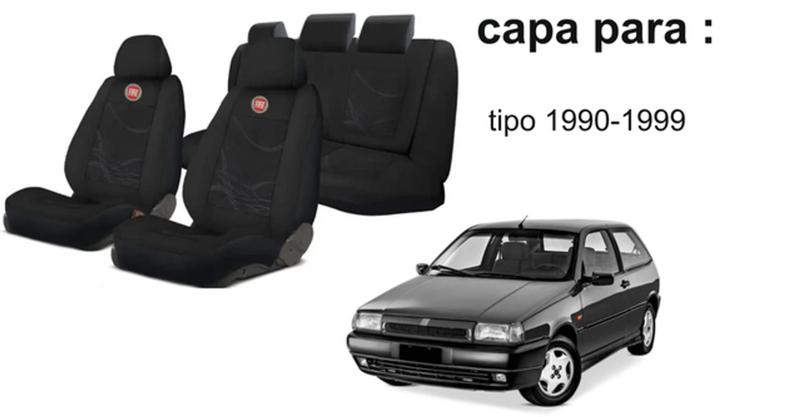 Imagem de Combo Deluxe Tipo 1990-1999 + Volante + Chaveiro Fiat