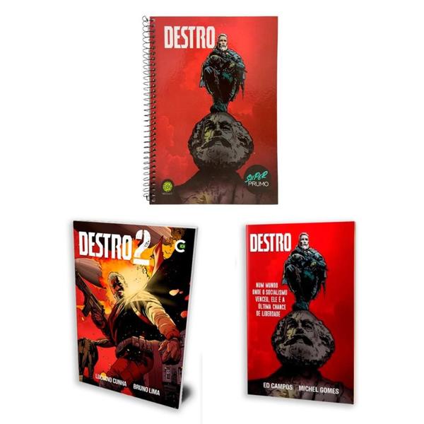 Imagem de Combo - Destro (2 HQ's + 1 caderno) ( Vários autores )