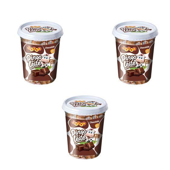 Imagem de Combo Doce Pingo de Leite Novo Sabor Chocolate 3 Un 150Un 