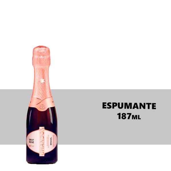 Imagem de Combo Espumante Chandon Baby Brut Rosé Padrinhos