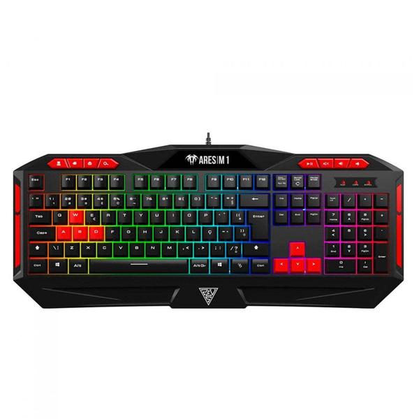 Imagem de Combo Gamer Gamdias Poseidon Teclado Mouse Mousepad Headset