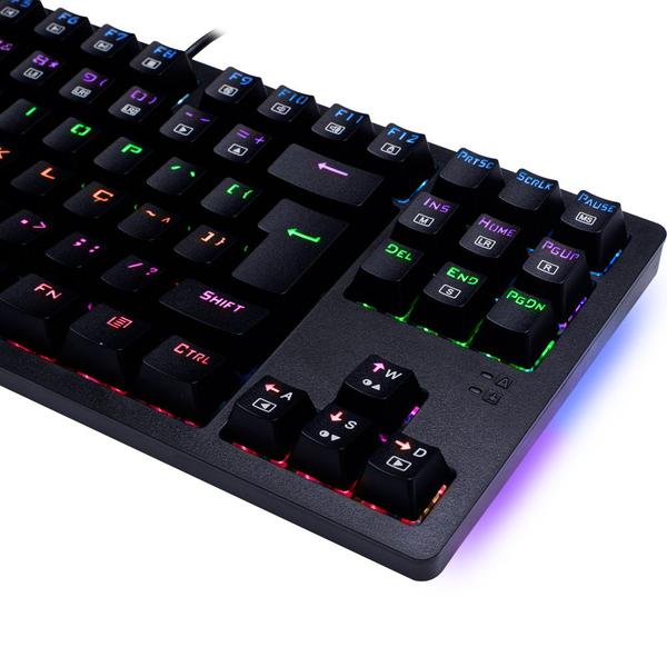 Imagem de Combo Gamer Led Teclado Mecânico Rainbow  + Mouse 7 Botões 3200 DPI + Mouse Pad Gamer