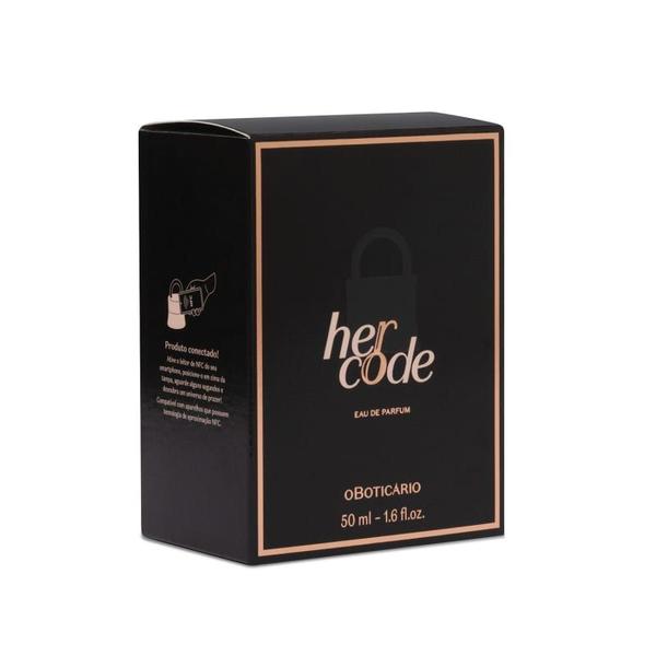 Combo Her Code: Eau De Parfum 50ml + Creme Aveludado 250g