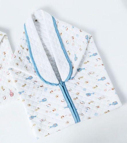 Imagem de Combo Jolitex Manta Bebe Menino + Cobertor Algodão Baby Sac