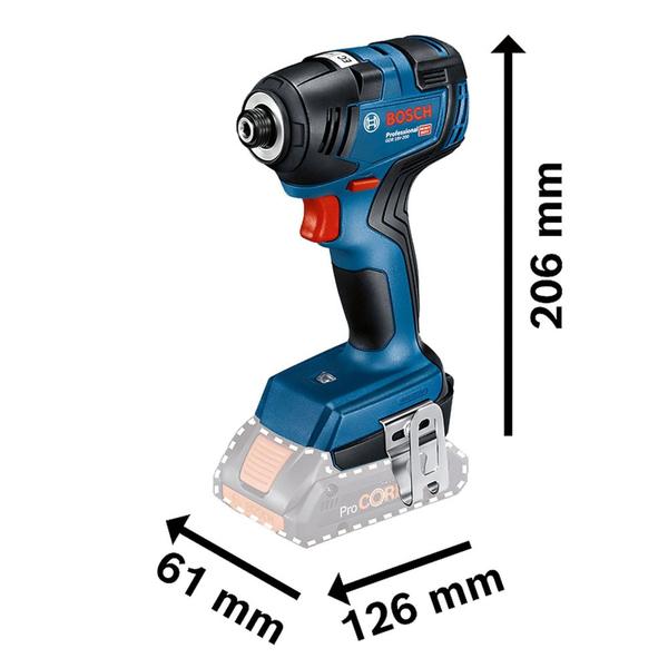 Imagem de Combo Kit Parafusadeira/Furadeira Gsb 185-LI+Chave De Impacto Gdr 18v-200 Bivolt Brushless - Bosch